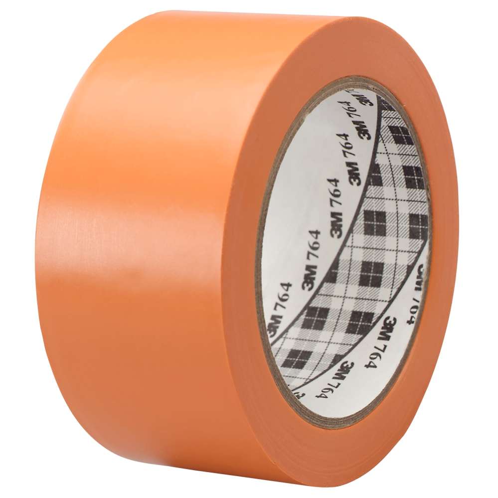 Marking tape 3M 764i, economy, 50mmx33m, orange Marking tape 3M 764i, economy, 50mmx33m, orange