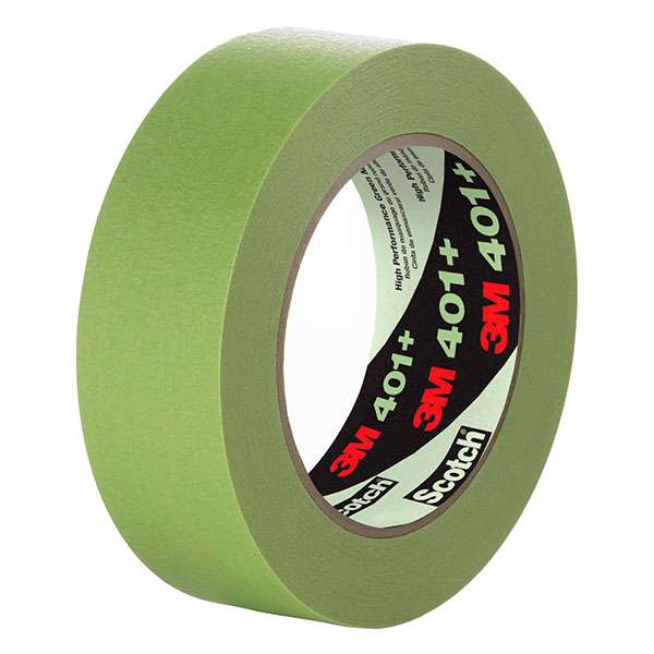 Masking tape, 3M 401E Premium, green, 24mmx50m