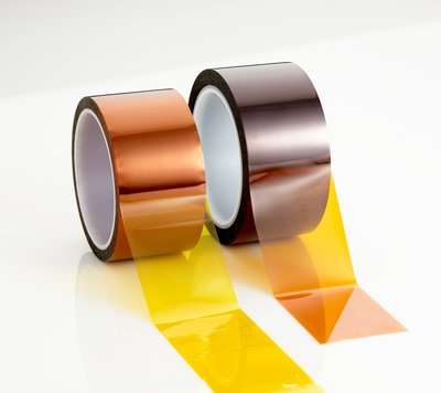 Masking tape, high temperature resistant, 3M 8997 Econom, base Polyimide 30μm, amber, 9mm x 33m
