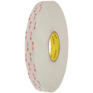 Tape mounting double-sided 3M VHB 4930 High-strength, base 0.6mm, white, 6mm*33m