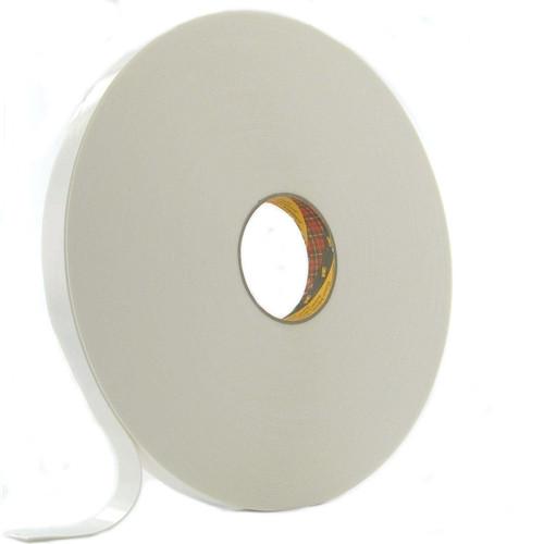 Tape double-sided 3M Scotch-Mount 9528 Standart, rubber, PE foam base 0.8mm, white, 25mm * 66m