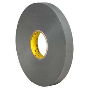 Tape mounting double-sided 3M VHB 4943 Active at 0°C, base 1.1mm, dark gray, 12mm*33m