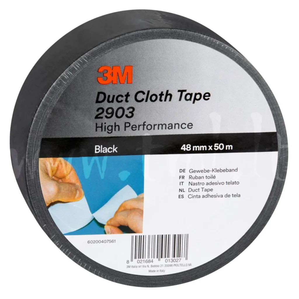 Duct tape 3M 2903 black