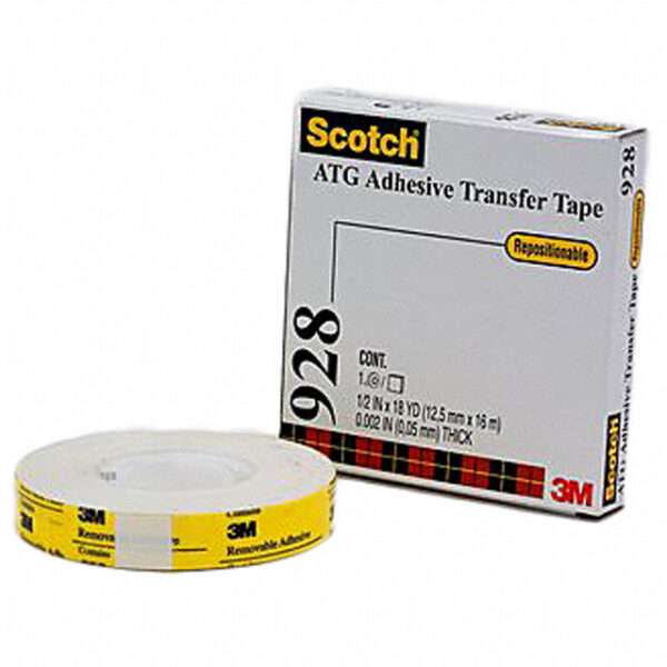 Tape baseless for systems 3M ATG 928 Removable 50μm, 12.7mm*16.5m