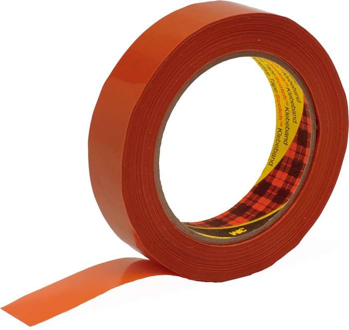 Packing tape 3M 3741 For binding, 19mmx66m, orange