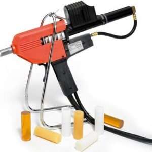 Pneumatic glue gun for hot melt glue with standart melting point 3M PG II with removable reel for 1″x3″ sticks