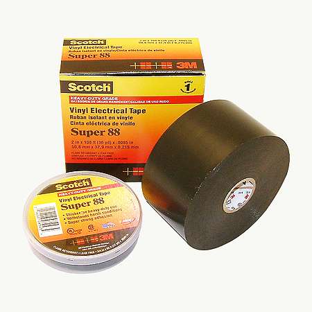 Rubber mastic tape 3M Scotch 2230, base 2.28mm, black, 16mm*0.15m