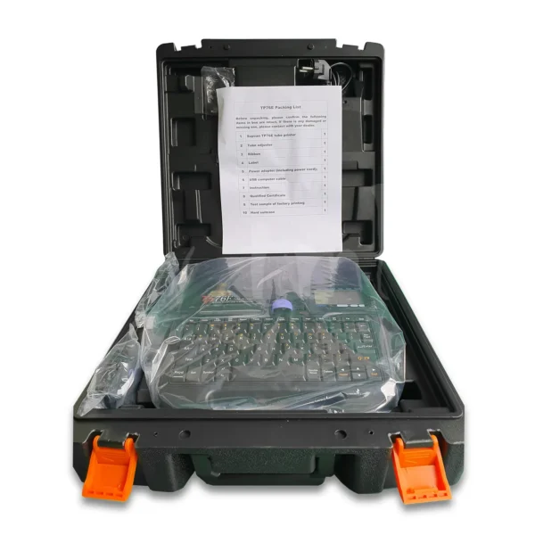 Supvan TP76e case opened
