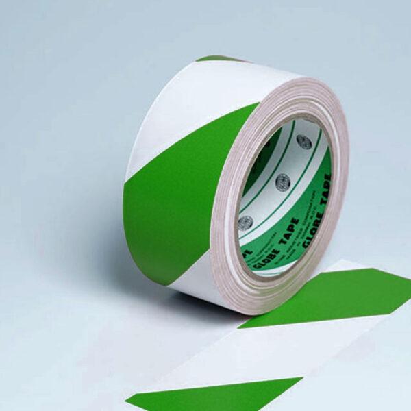 Marking tape P2535, standard, 100mmx33m, Special – White-Green