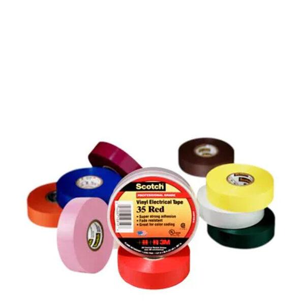 Insulation electrical tape 3M Scotch 35, base 0,18mm, orange, 19mm*20m