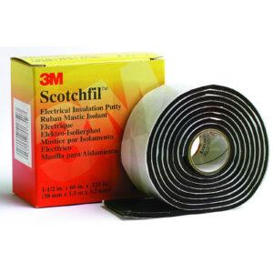 Electrical insulation putty 3M SCOTCHFIL, base 3.18mm, black, 38mm*1,5m