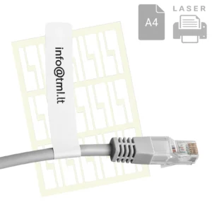 P-shaped flags for server rooms polypropylene 9001