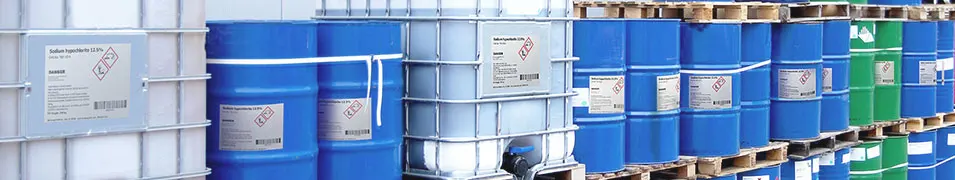 Labels for marking hazardous products according to GHS standards