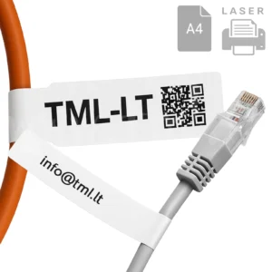 Special flag-markers for wire marking in server rooms