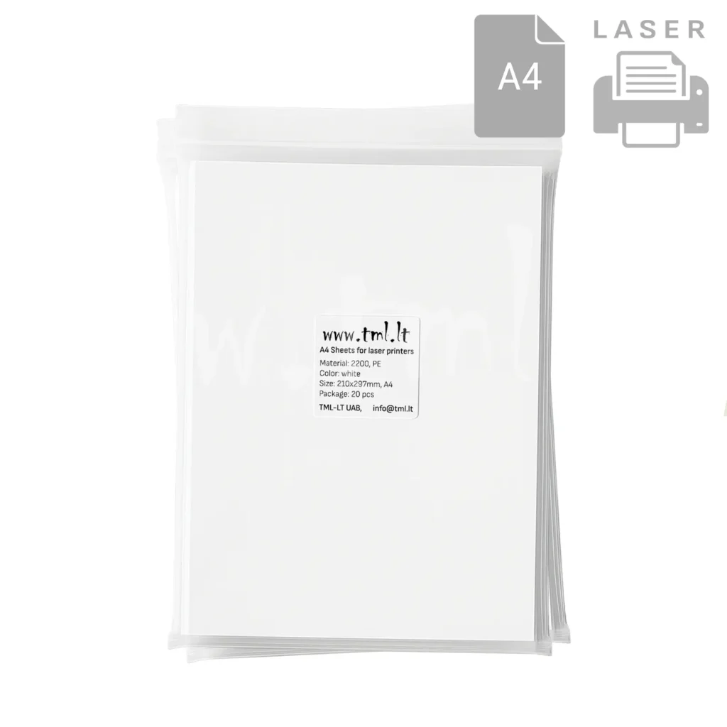 Labels A4 polyester 2220 white