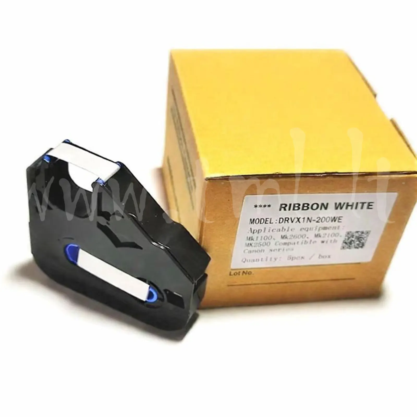 Compatible white ribbon Canon Mk, M1 Compatible white ribbon for Canon Mk, M1