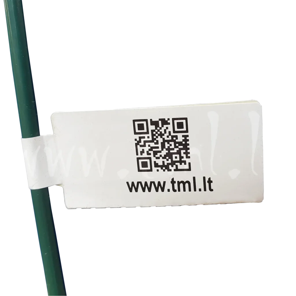Cable Flags White Matt 1115