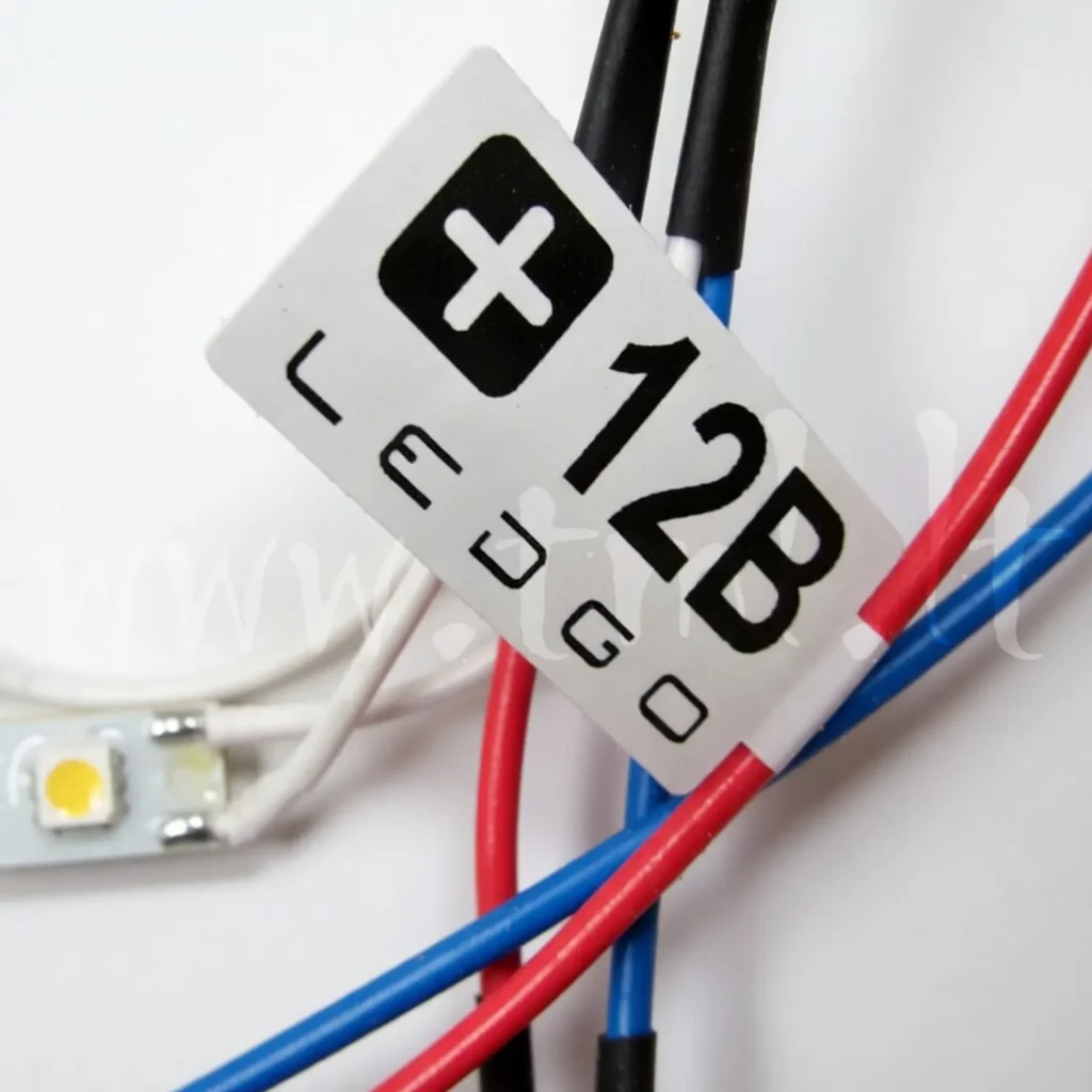 Cable Flags White Gloss 41544