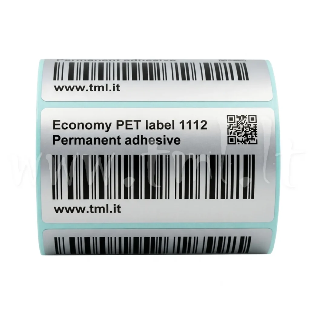 Label rolls polyester 1112