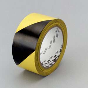 Marking tape 3M 766i, economy, 50mmx33m, yellow/black