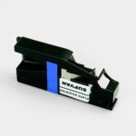 Adapter for printing on non-adhesive plastic tape