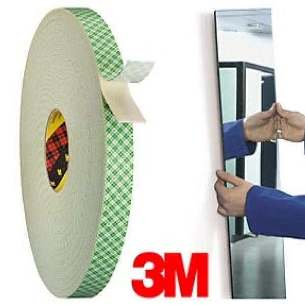 Polyurethane based 3M Scotch Mount foam tapes