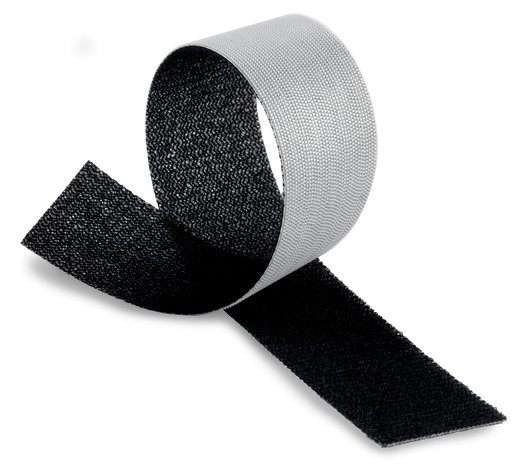 Reclosable fastener 3M Scotchmate SJ3000 Velcro hook-loop, without adhesive, black