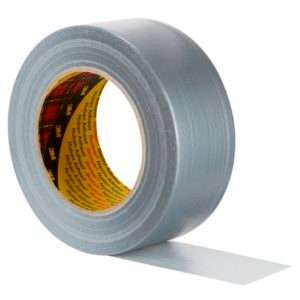 Duct tape 3M 2903 Standart, woven base with PE coating 150mkm, 48mmx50m, silver