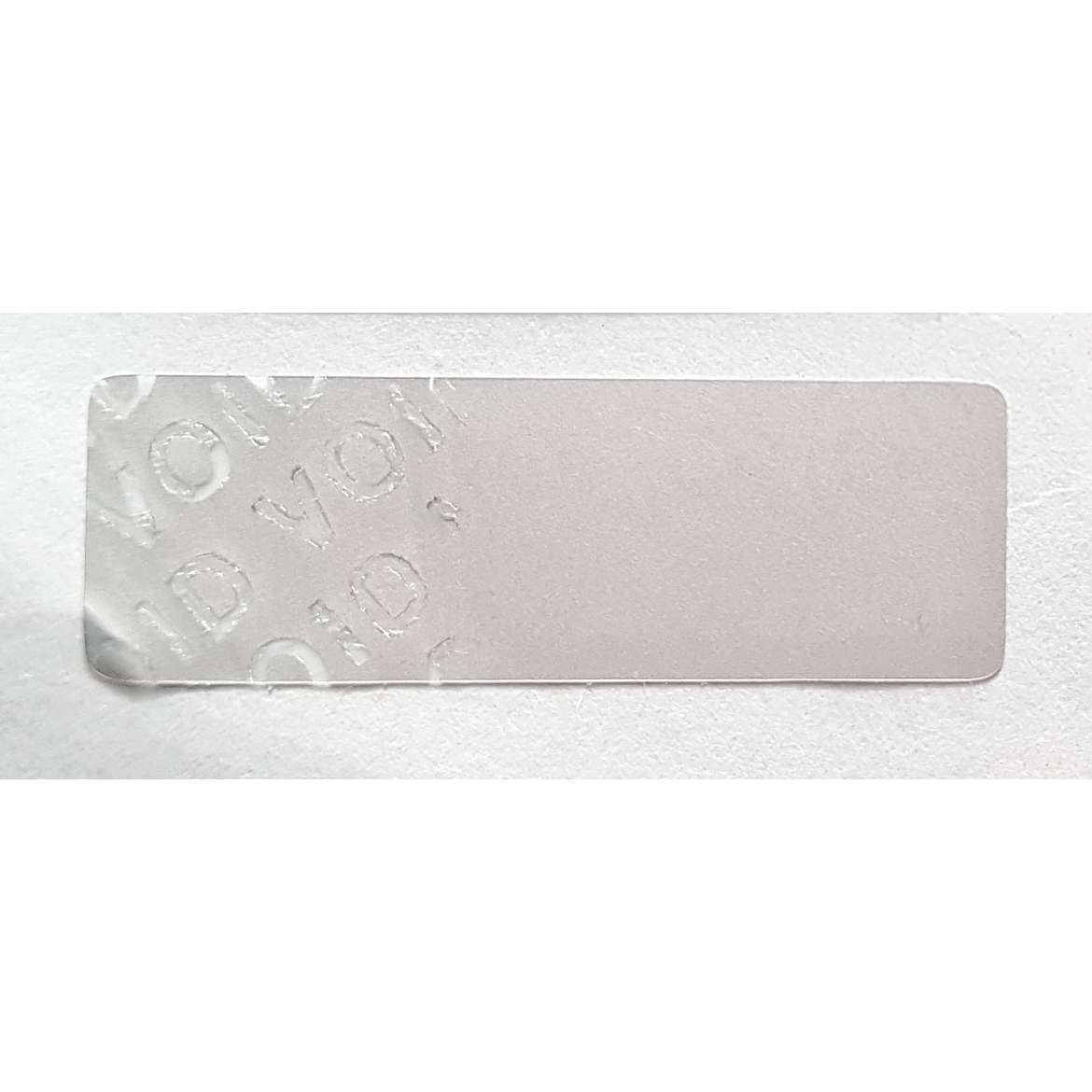 Warranty label VOID, 1130, silver