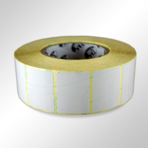 White matte paper labels 420003