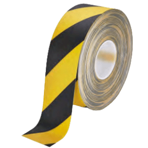 Floor marking tape TML-7096, Ultra Durable, 50mmx30m, with a smooth surface, yellowblack