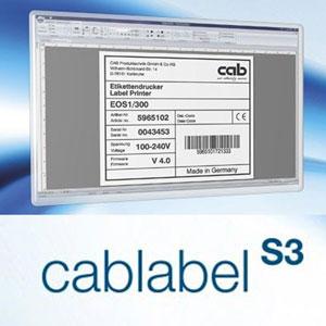 cablabel S3 labeling software