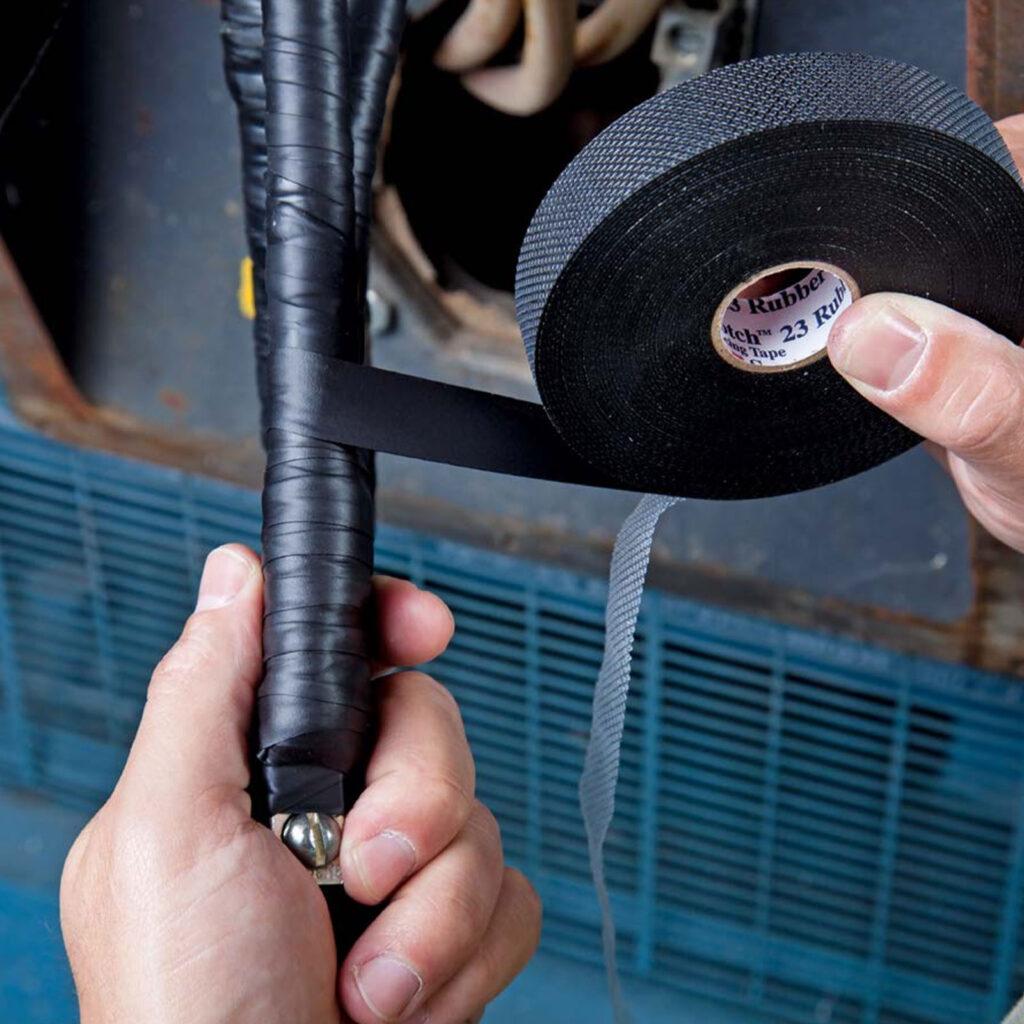 Self amalgamating tape 3M Scotch 23, base 0,76mm, black