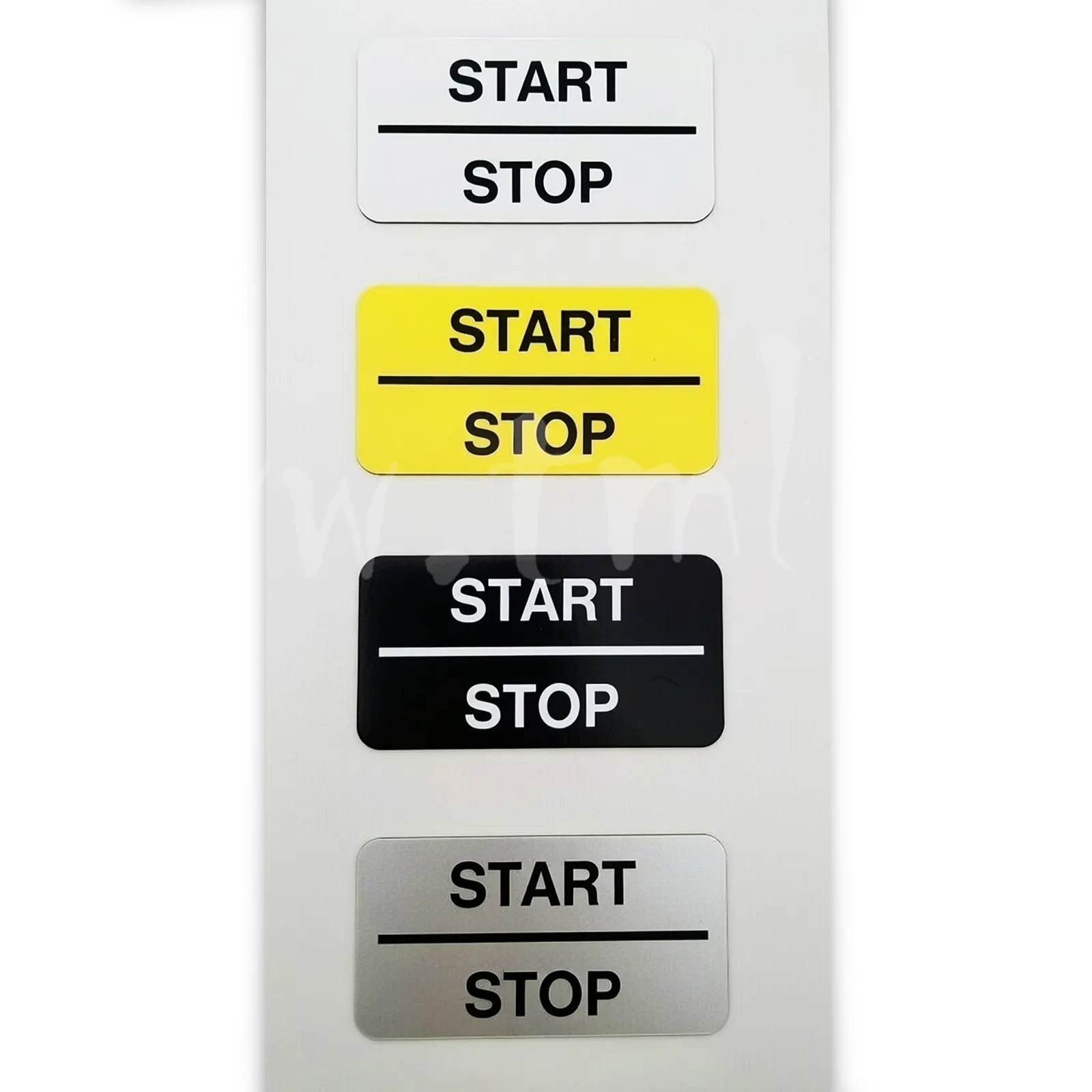 Etykiety do przycisków sterowniczych