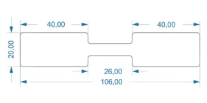 Flagi białe połysk PP 41544