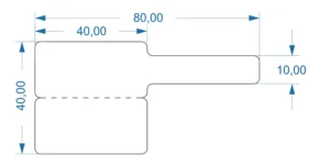 Flagi białe połysk PP 41544