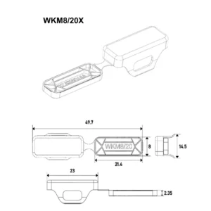 WKM 8/20X wymiary