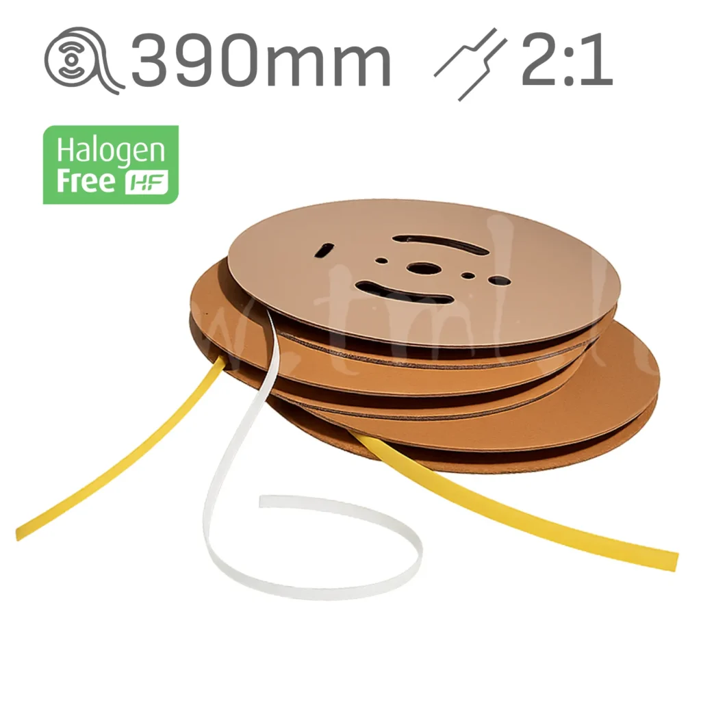 Безгалогеновые термоусадочные трубки ZH2P 2:1 для печати