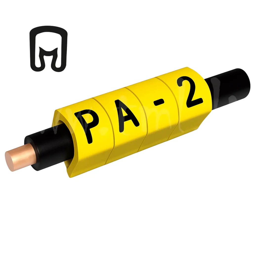 Маркеры PA-2 для проводов 2.5-16.0мм²