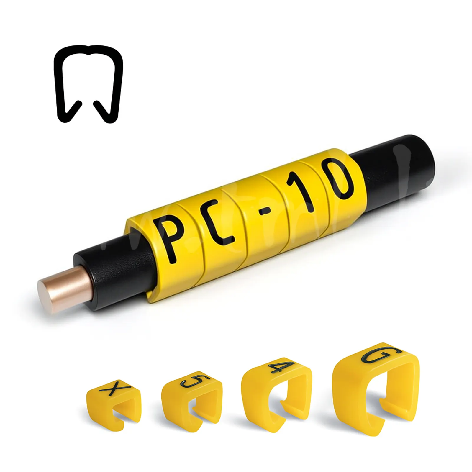 Partex PC-10 Маркеры PC-10 для проводов 0.5-1.5мм²