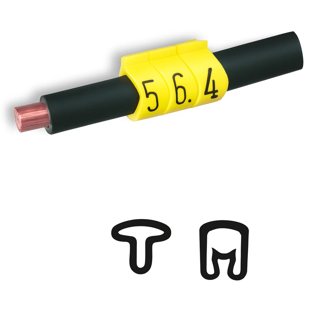 Partex PA/PY Маркеры PA 1 для проводов 1.5-4.0мм²