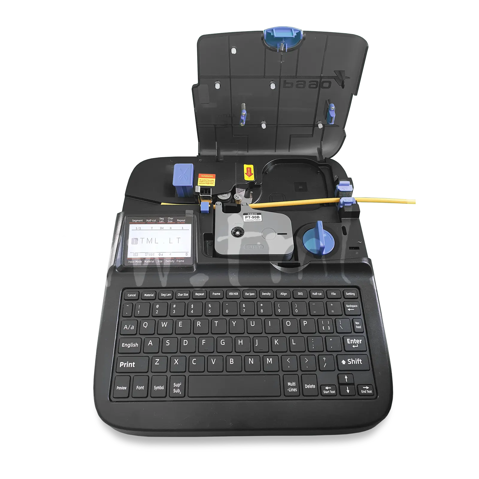 Puty P990 открыта крышка Кабельный принтер Puty P990