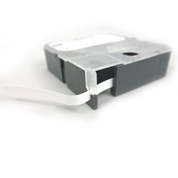 Lipni plėvelinė juosta kasetėje (Standart), 5mm*8m, sidabrinė, LM-390