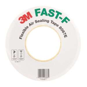 Sealing tape 3M 8067E FAST-F elastic, 0.25mm, clear, 75mm*25m