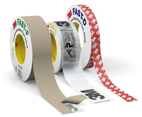Sealing tape 3M 8068E FAST-G Industrial filament, 0.25mm, clear, 50mm*25m