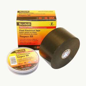 Insulation electrical tape 3M Scotch Super 88, base 0,22mm, black, 19mm*20m
