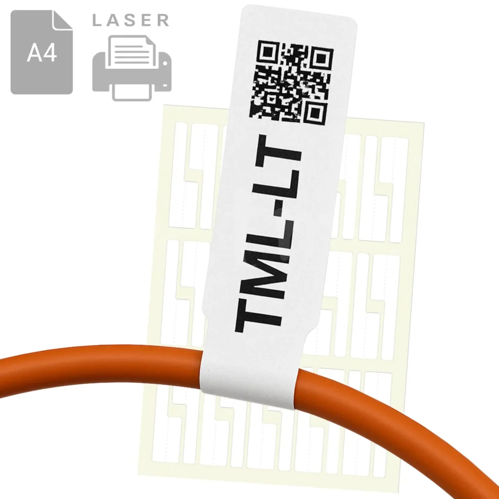 P formos vėliavėlės 84×22 A4 visiems orams, poliesteris 2200, lazeriniam spausdintuvui