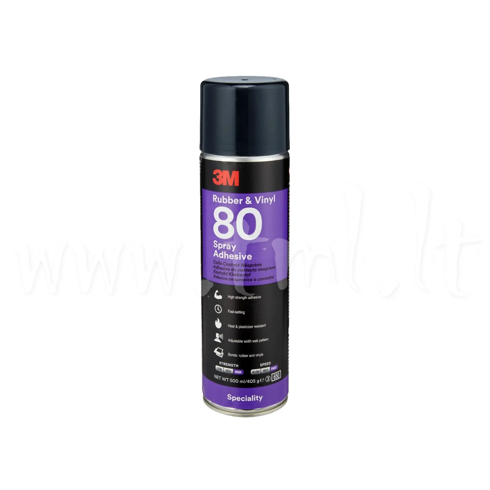 3M Scotch-Weld 80 3M Scotch-Weld 80 aerozoliniai klijai gumai vinilui geltoni 500ml